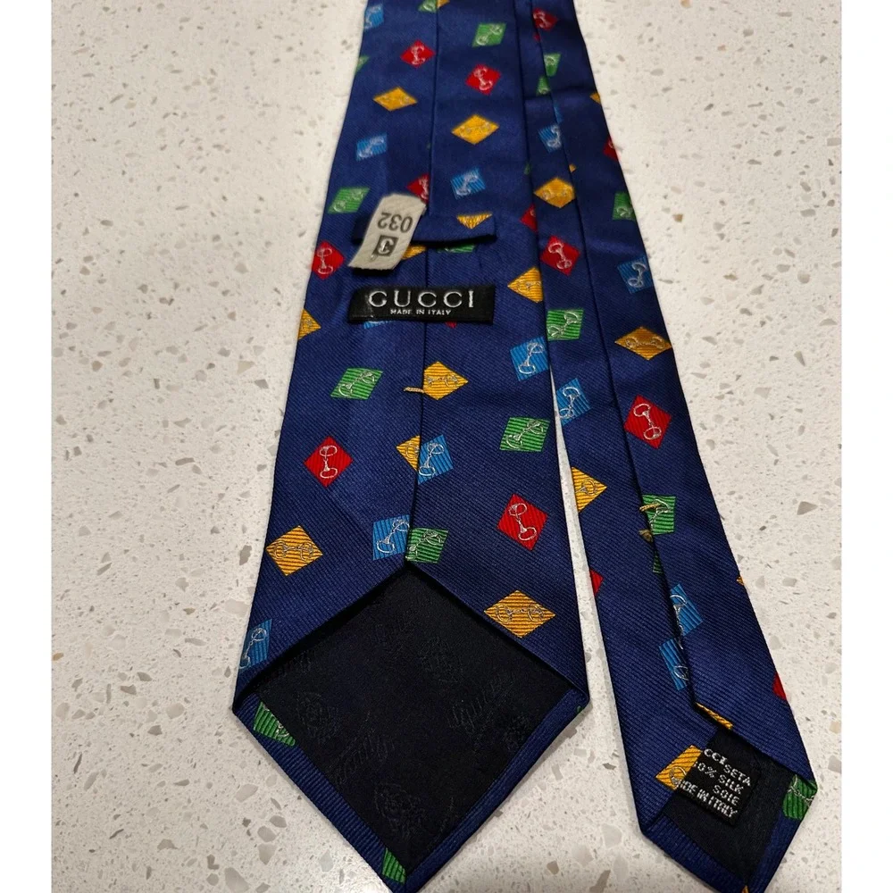 Gucci silk necktie